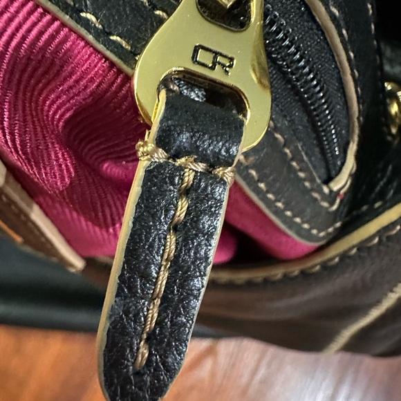 Oryany Black Leather Women's Hobo Shoulder Bag with Tassel Boho Western - Picture 9 of 11